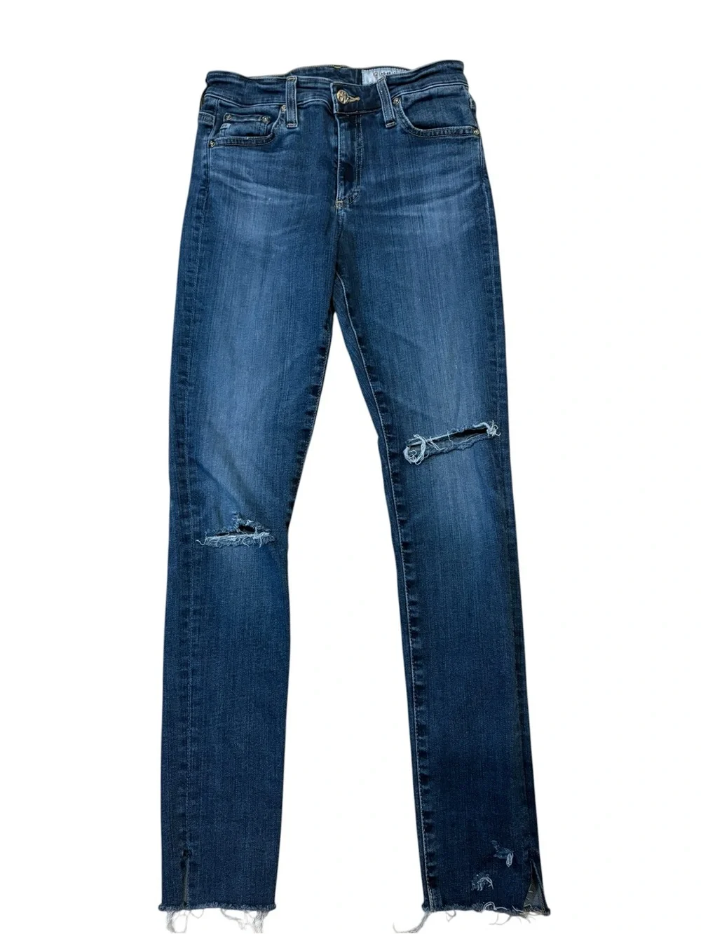 Adriano Goldschmied AG-ED Denim The Farrah Skinny Ankle Jeans.  Size 26
